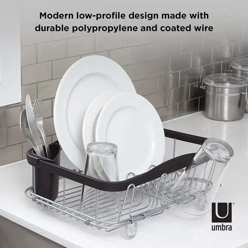 Umbra Sinkin Multi-Use Drying Rack – Dish Drainer Caddy