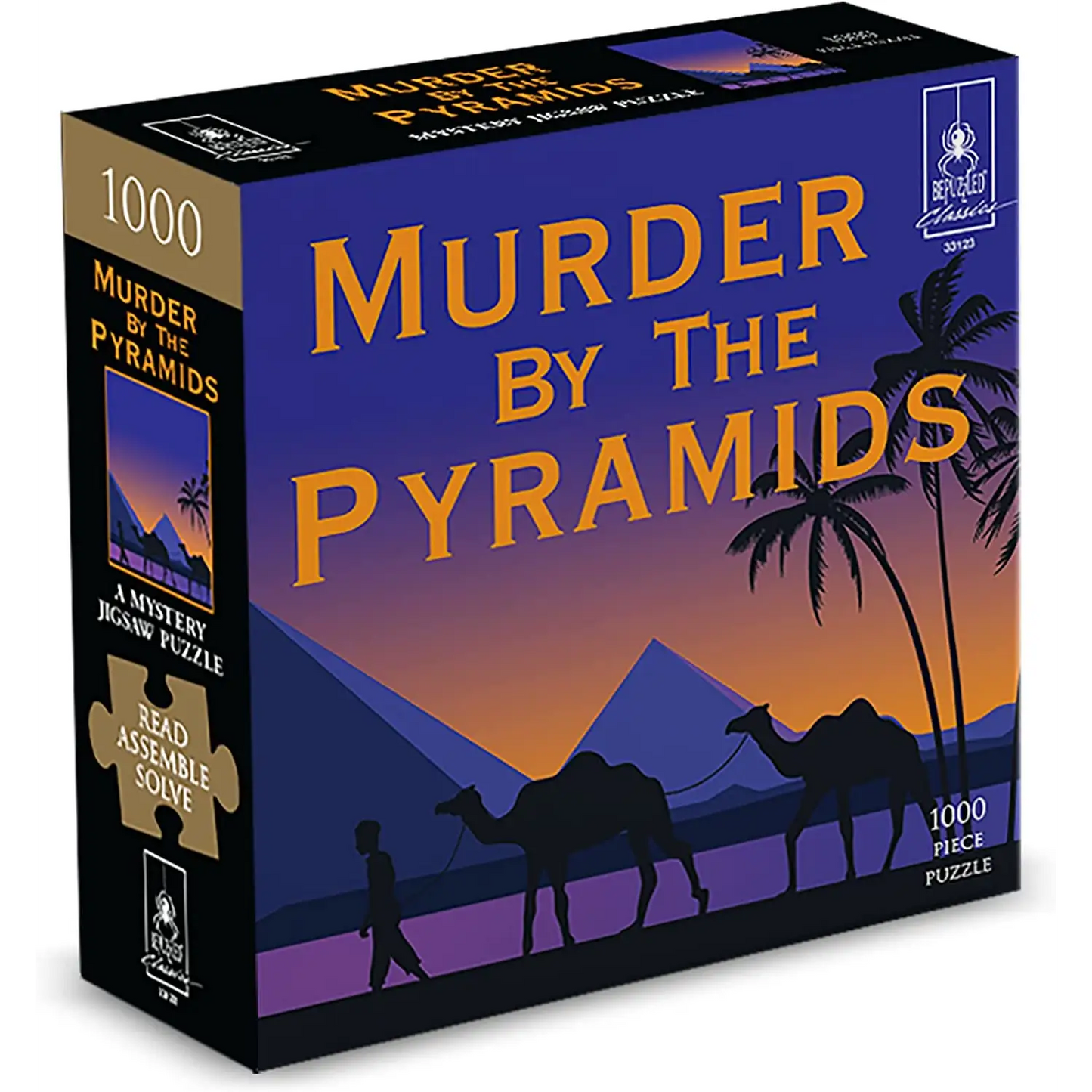 University Games 33123 Murder on The Nile 1000 Piece Mystery