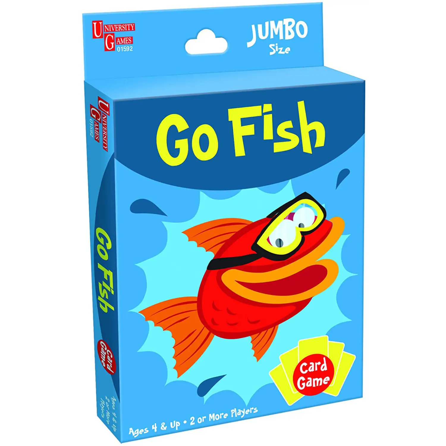 University Games Go Fish Card Game 01592 (2 or more players, 4 years old  and up)