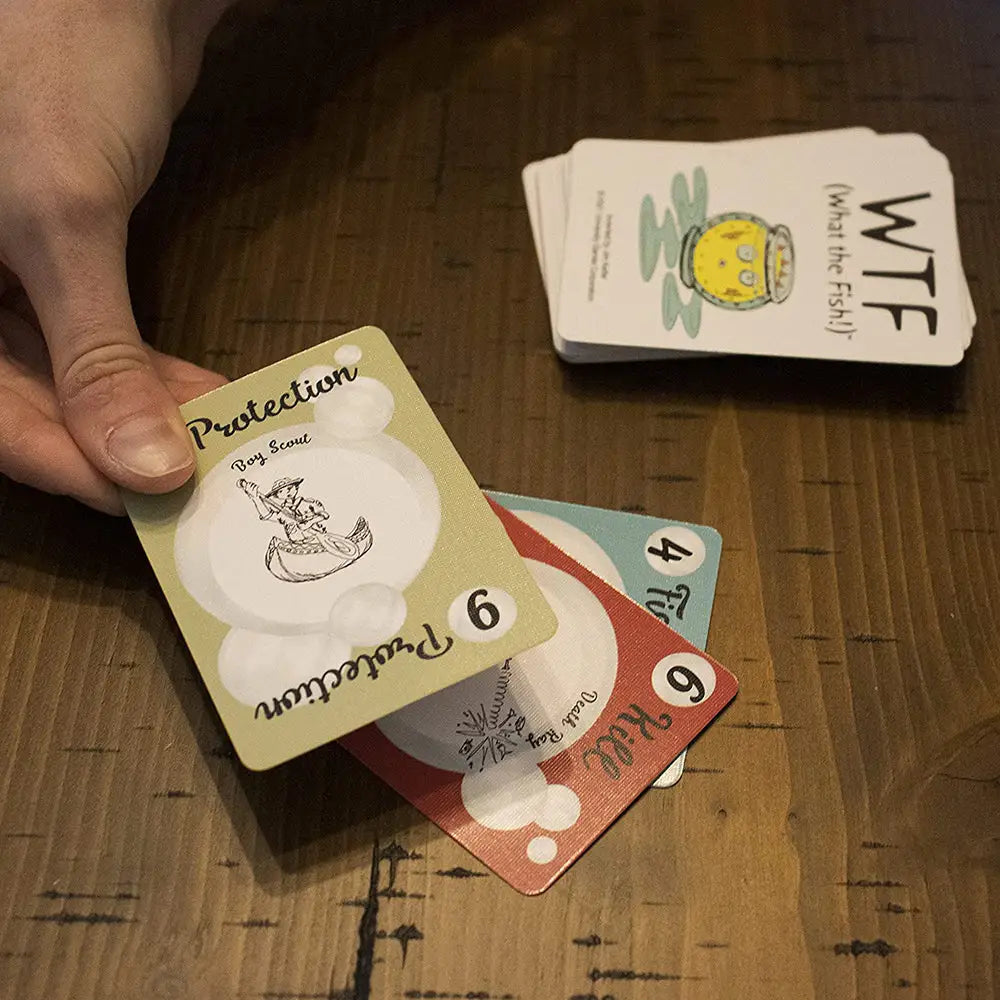 University Games WTF (What the Fish!) Party Card Game 01388