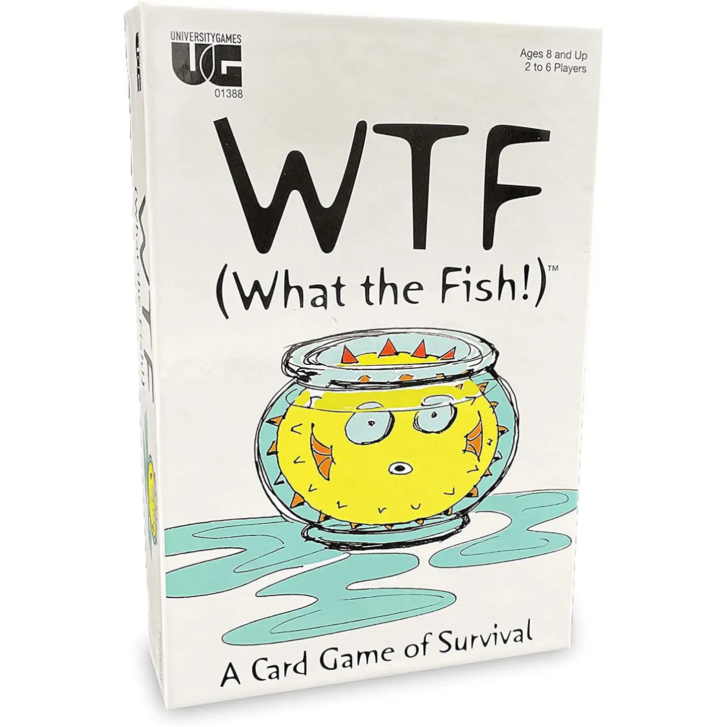 University Games WTF (What the Fish!) Party Card Game 01388
