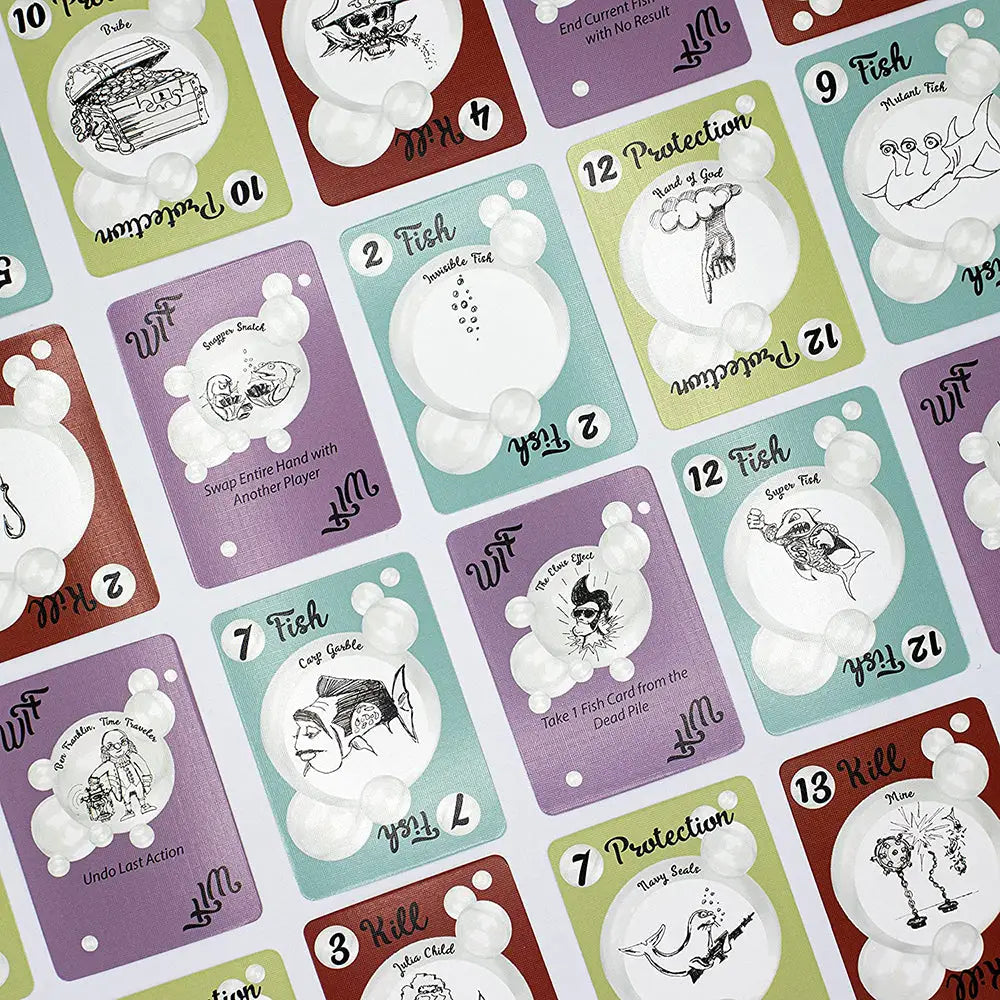University Games WTF (What the Fish!) Party Card Game 01388