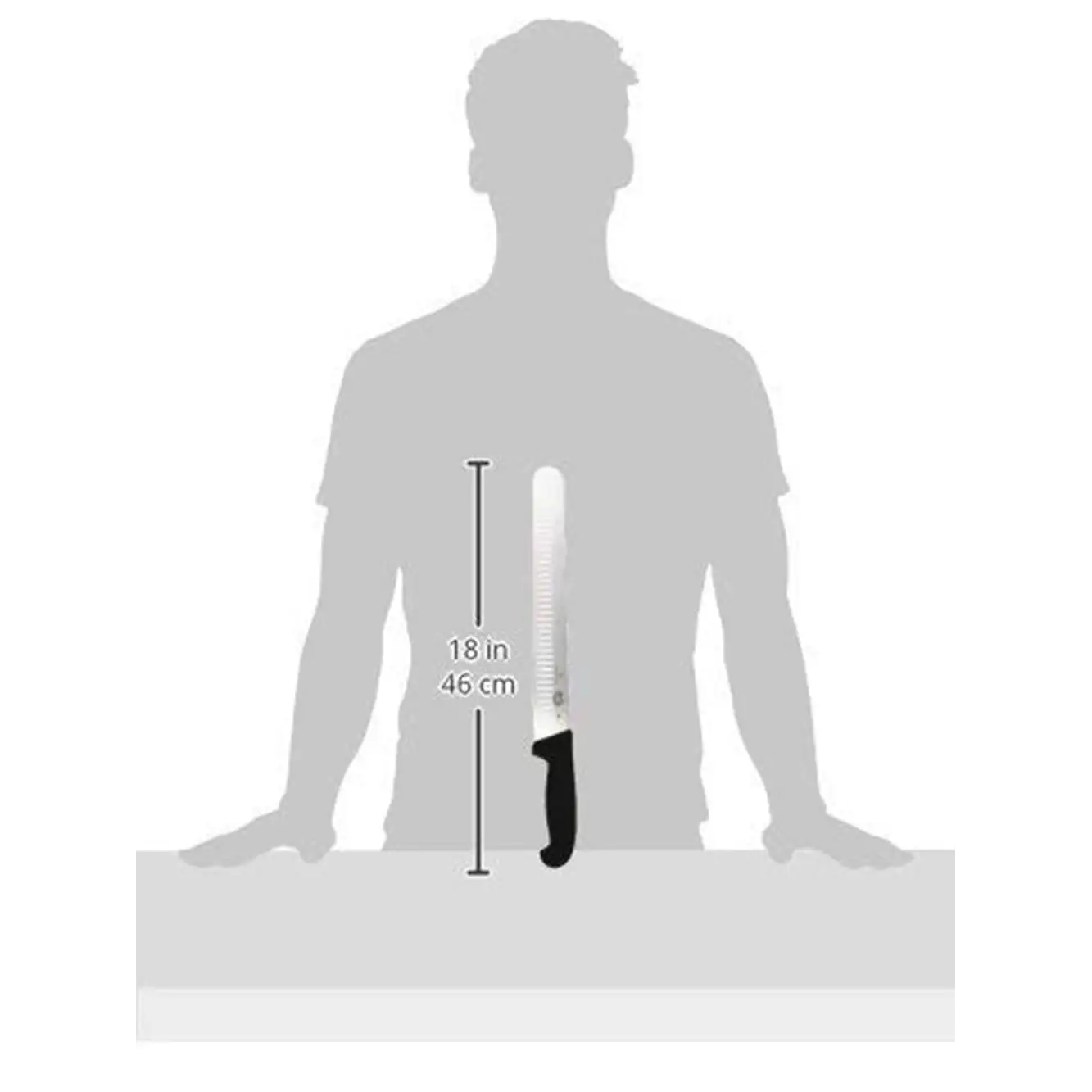 Victorinox Fibrox 12 Wide Roast Beef Slicing Knife