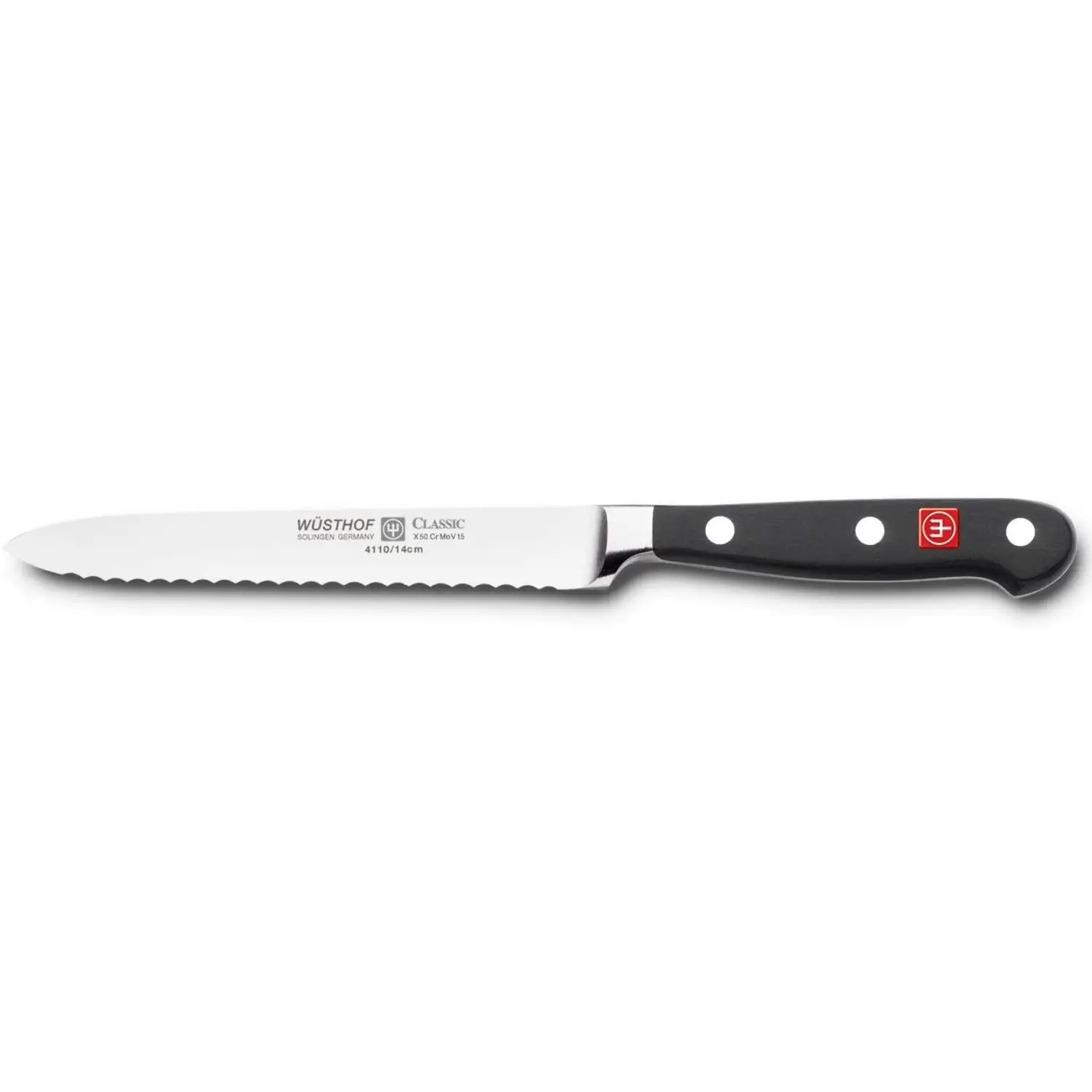Wüsthof Classic 5 Serrated Utility Knife