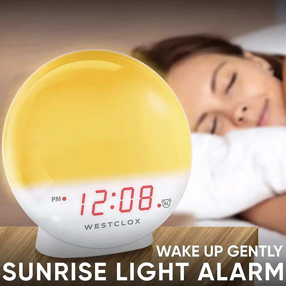 Westclox Sunrise/Sunset Stimulating Alarm Clock