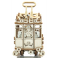502369 Wooden City 3D Puzzle Building City Tram with Rails