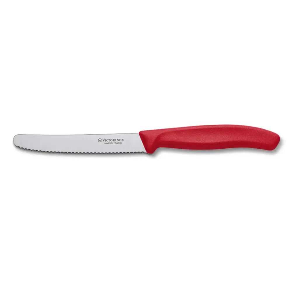 6.7831 Victorinox Swiss Classic Tomato & Sausage Knife Wavy