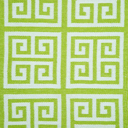 Apricot Home Teddy Lime & White 2X3 All Weather Rug TELWH23