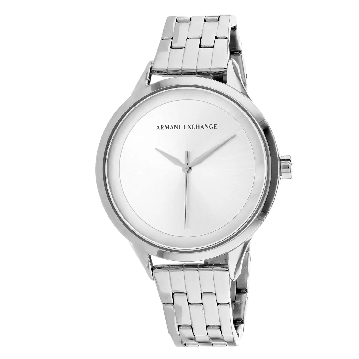 Armani Exchange Women’s Classic Stainless Steel Silver Tone