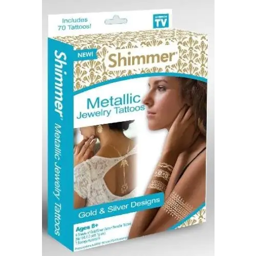 As Seen on TV Shimmer Hypoallergenic/Non Toxic Metallic