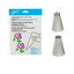 Ateco 12 Icing Bag and 2 Nozzles (3-Piece) Pastry Set 1465 -