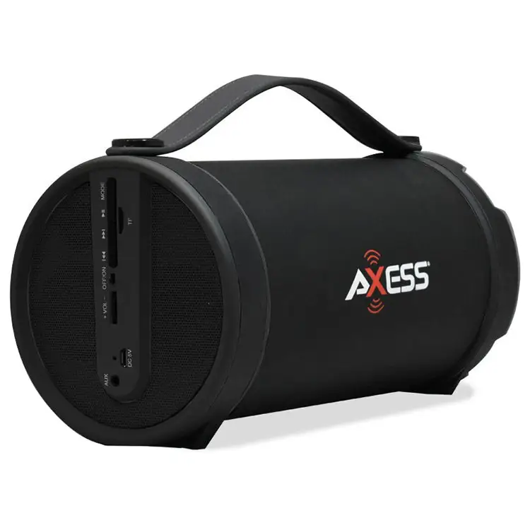 Axess Bluetooth SD Card/AUX/FM Inputs 2.1 Hi-Fi Cylinder
