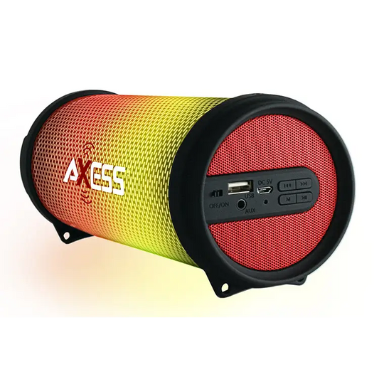 Axess Dancing LED Lights HiFi Bluetooth Rechargeable Speaker