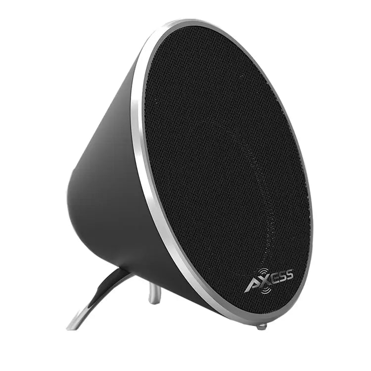 Axess Mono Wireless Bluetooth Cone Speaker (Black)