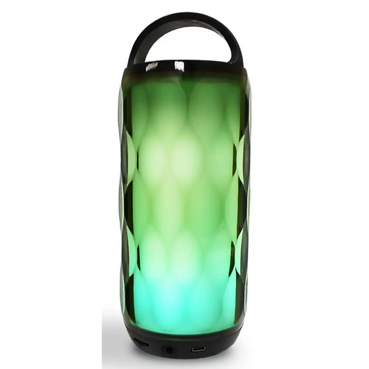 Axess SPBL1095 Bluetooth Crystal LED Wireless Speaker Night