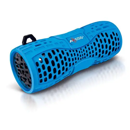 Axess SPBW1035-BL Portable Bluetooth Loud Speaker System -