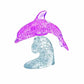 BePuzzled Deluxe 3D Crystal Jigsaw Puzzle - Dolphin Animal