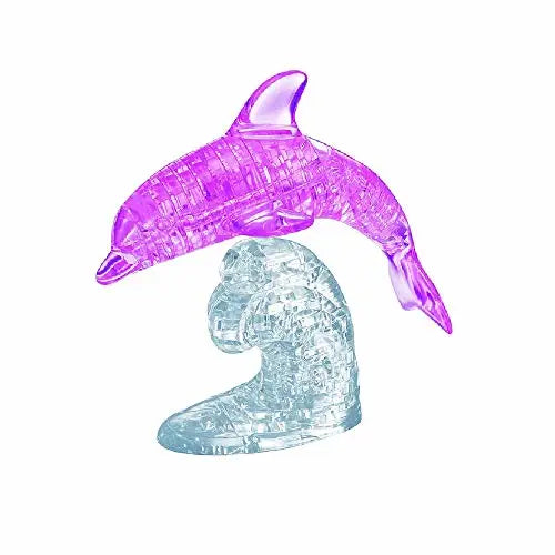 BePuzzled Deluxe 3D Crystal Jigsaw Puzzle - Dolphin Animal