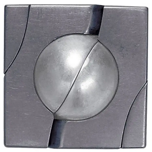 BePuzzled Hanayama Cast Metal Puzzles - Marble (Difficulty: