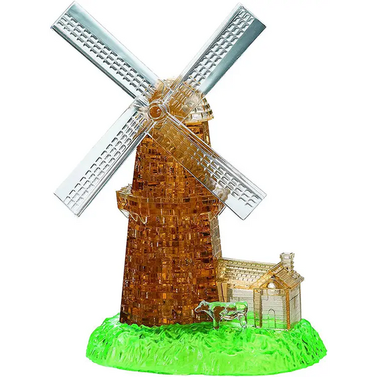 Bepuzzled Windmill 3D Crystal Puzzle 30969 (Difficulty