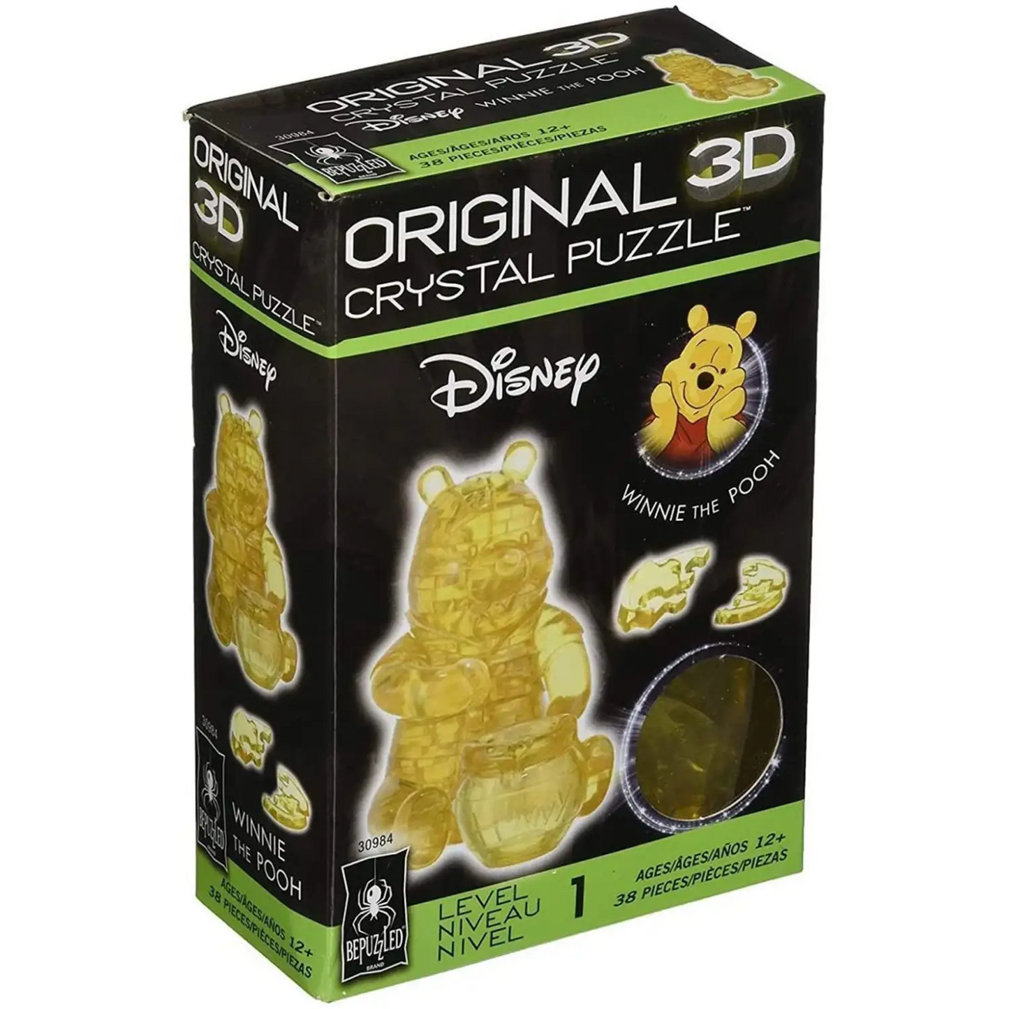 Bepuzzled Winnie the Pooh 3D Crystal Puzzle 30984 (for ages
