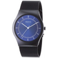 Bering Men’s Ceramic Quartz Black Stainless Steel Milanese