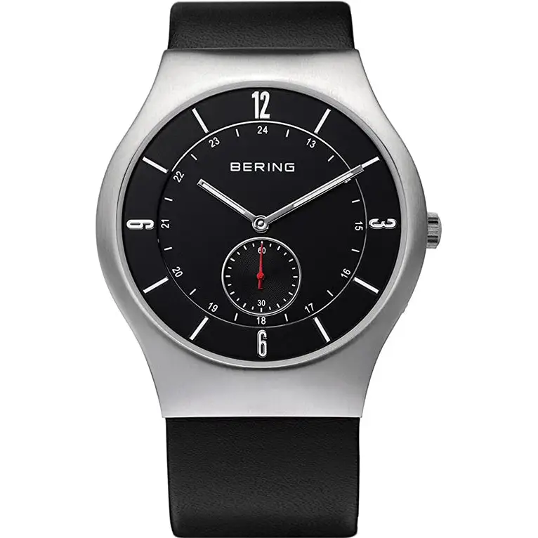 Bering Men’s Quartz Chronograph Stainless Steel/Black