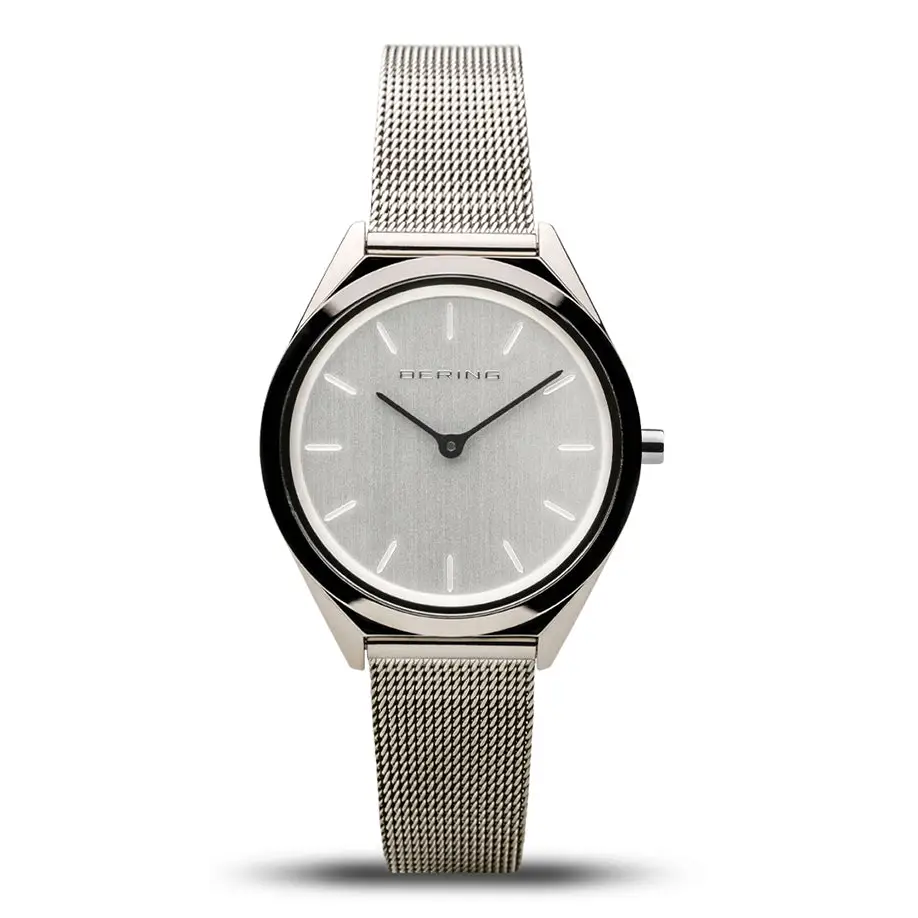 Bering Ultra Slim 4.8 Wrist Watch Analog Quartz 17031-000 -