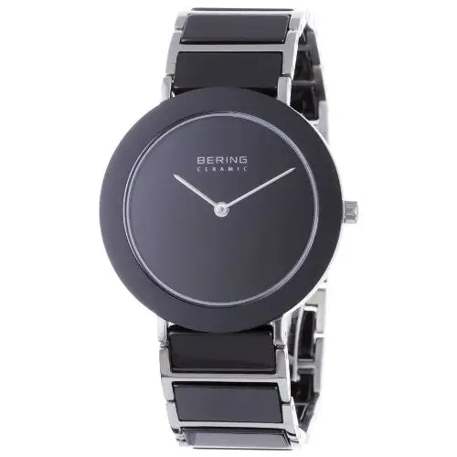Bering Women’s Analog Quartz Stainless Steel Black Ceramic