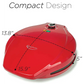 Betty Crocker 12 Pizza Maker with Variable Temperature (Red)
