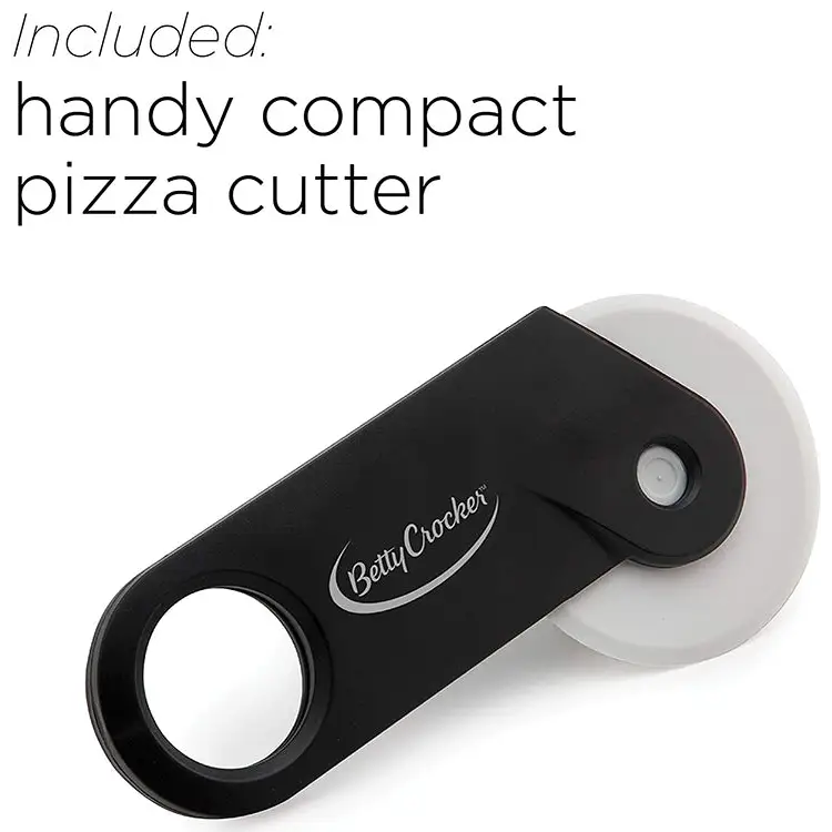 Betty Crocker 12 Pizza Maker with Variable Temperature (Red)