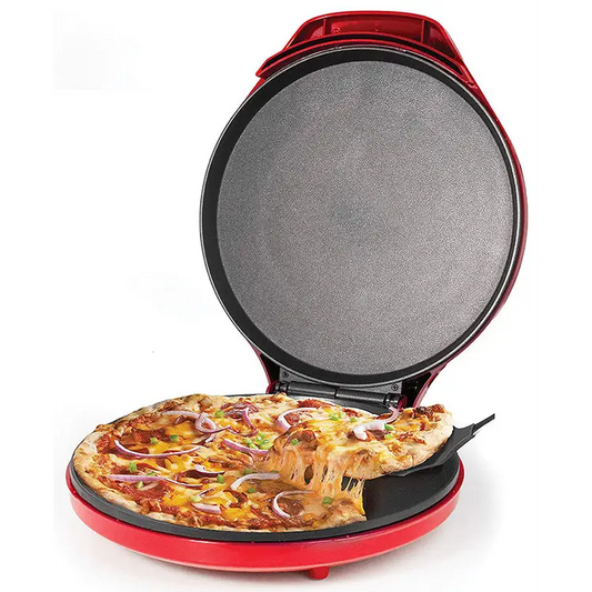 Betty Crocker 12 Pizza Maker with Variable Temperature (Red)