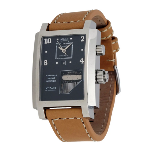 Boegli Men’s Grand Festival Automatic Stainless Steel Brown