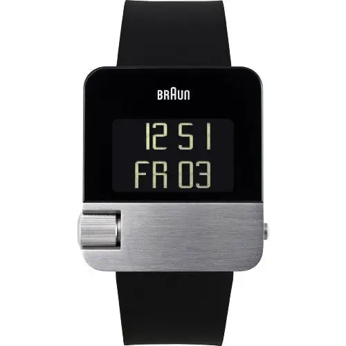 Braun Black And Silver Prestige Watch BN0106SLBKG - Watches