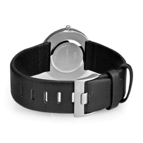 Braun Ladies White Leather Strap Watch - Watches braun