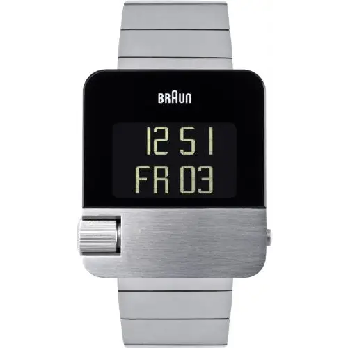 Braun Silver And Black Prestige Watch BN0106SLBTG - Watches