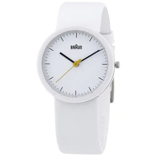 Braun Women’s BN0021WHWHWHL Classic Watch with Leather Band