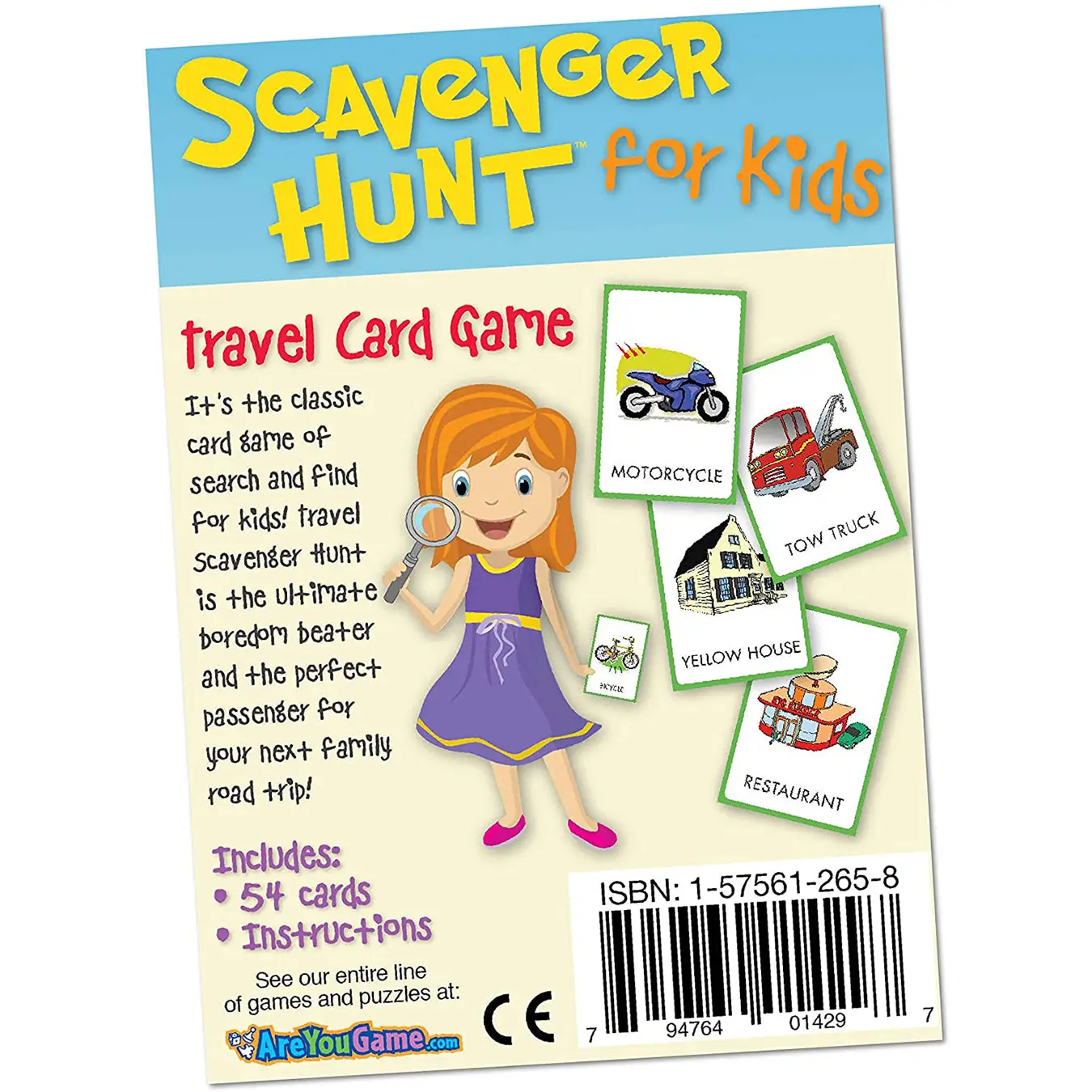 Briarpatch Travel Scavenger Hunt Card Game for Kids 01429