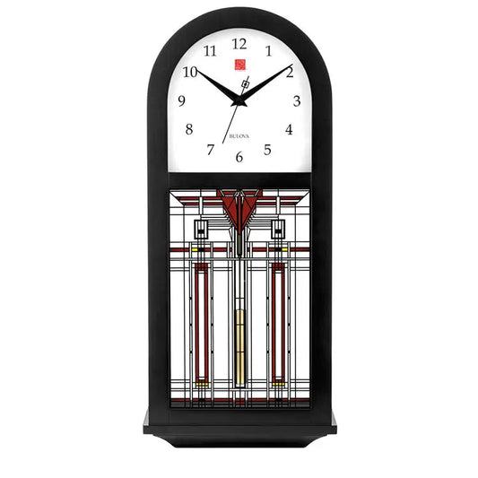 Bulova B. Harley Bradley Analog Chiming Wall Clock C4836 -