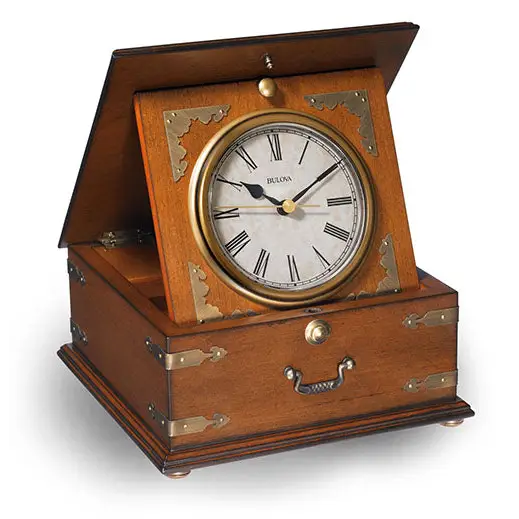 Bulova Edinbridge Analog 9 Wood/Wood Veneer Rustic Walnut