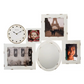 Bulova Gallery Aged Farm House White Picture Holder Mirror