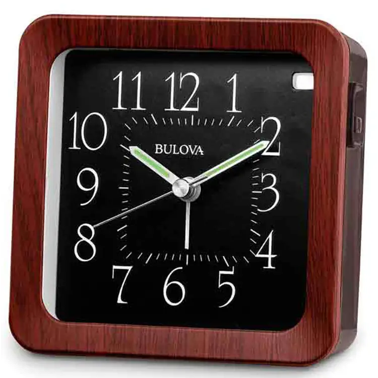 Bulova Manor Quartz Acending Volume Snooze Silent Sweep