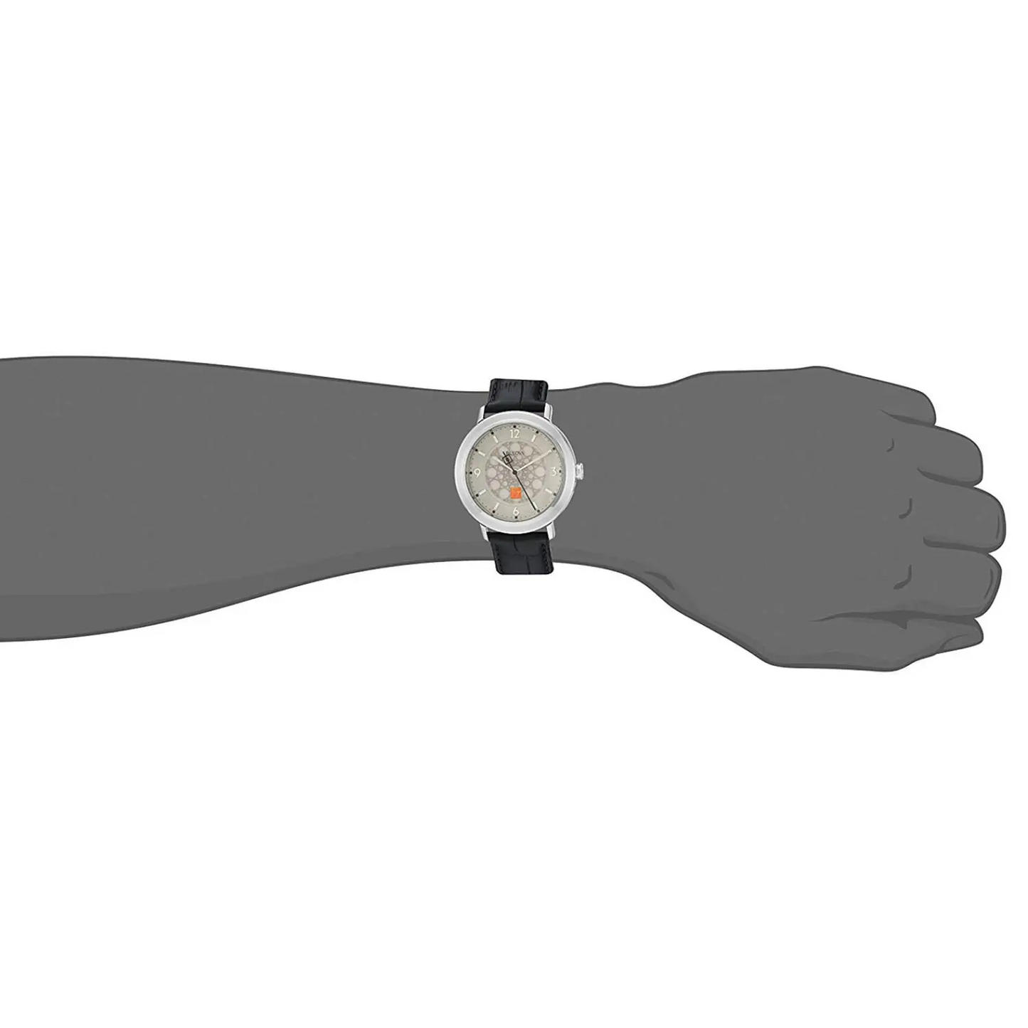 Bulova Men’s Frank Lloyd Wright Stainless Steel/Black