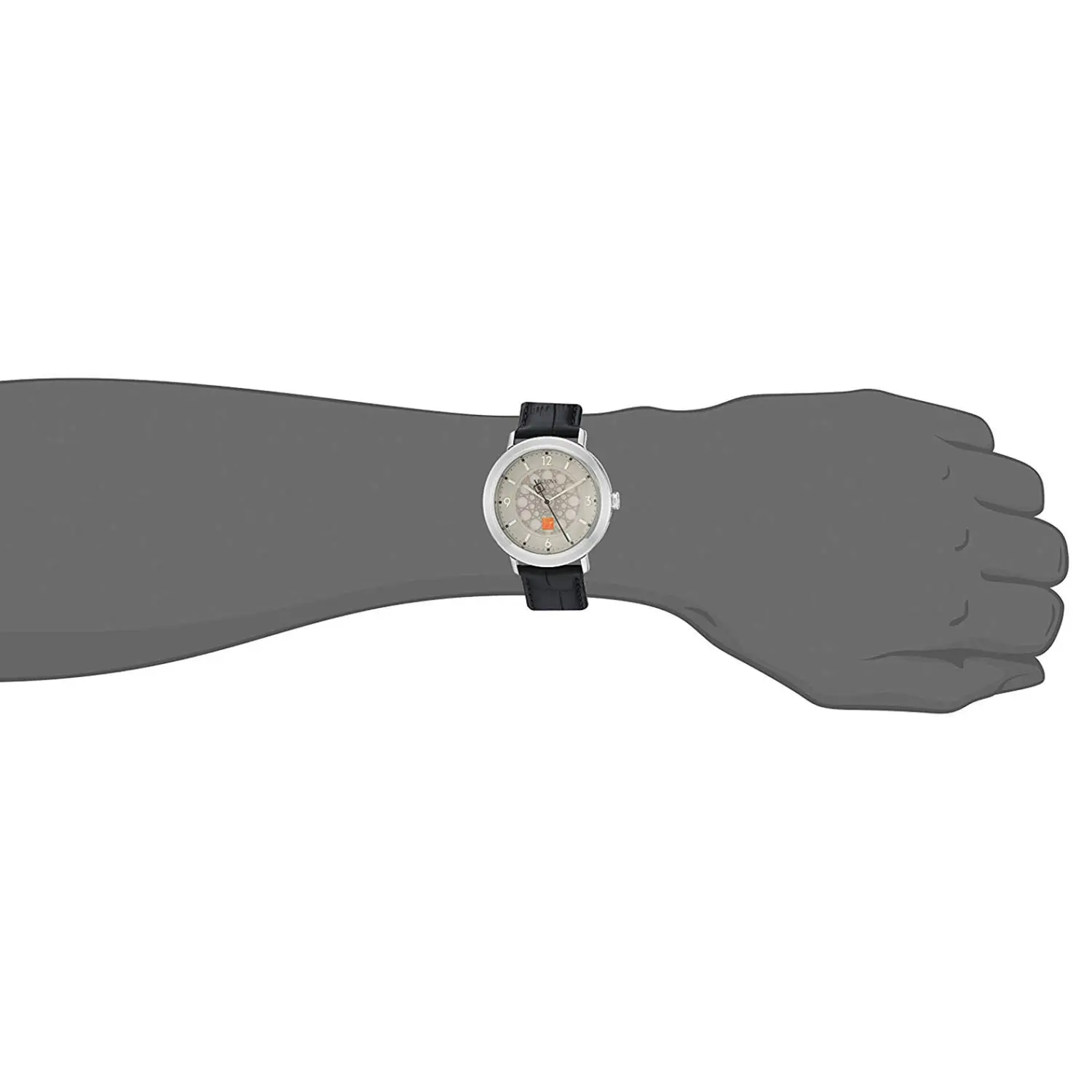 Bulova Men’s Frank Lloyd Wright Stainless Steel/Black