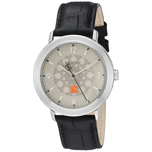 Bulova Men’s Frank Lloyd Wright Stainless Steel/Black