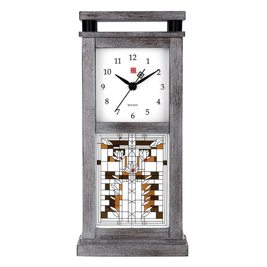 Bulova Waterlilies Quartz Bluetooth Weathered Oak Veneer