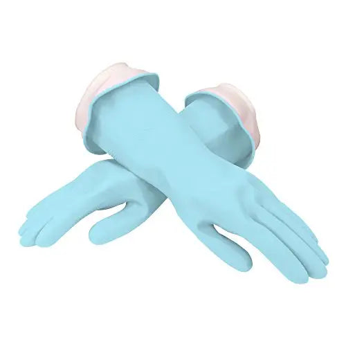 Casabella Waterblock Premium Gloves Aqua Blue Large 46104 -