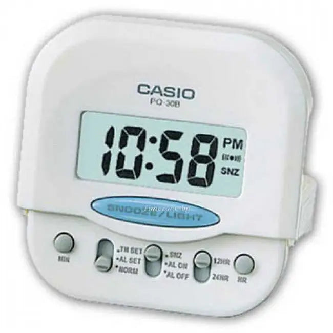 Casio Alarm Clock w/ Snooze PQ30B-7D - Misc