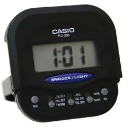 Casio Alarm Clock with Snooze and Led Light PQ-30-2DF - Misc