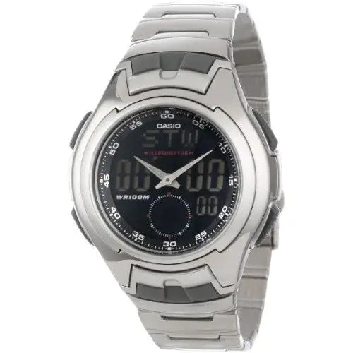 Casio Analog Digital Men’s Watch Dual Time AQ160WD-1 -